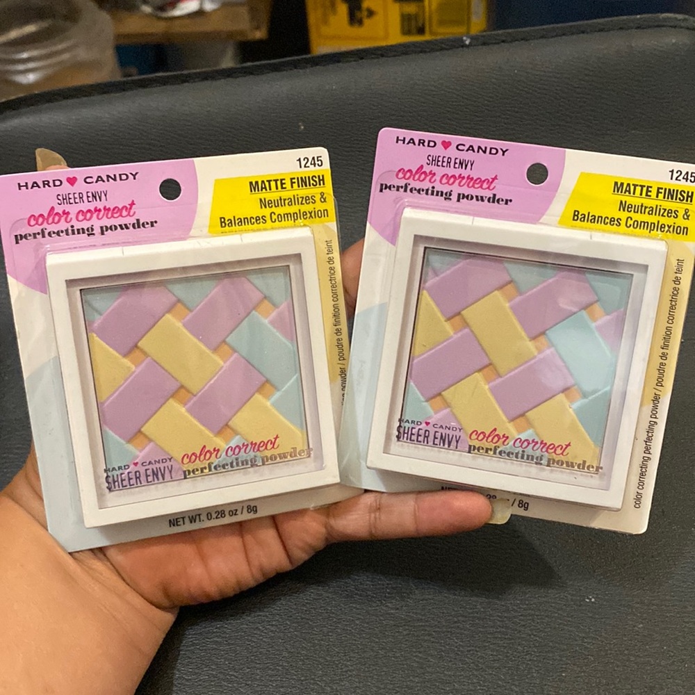 Lot of 2 Hard Candy Color Correct Perfecting powder Matte